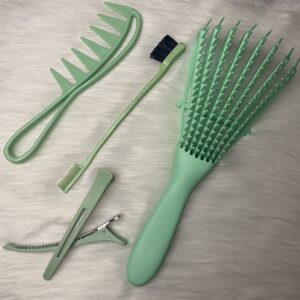 Hair Comb and Hair Clip Set